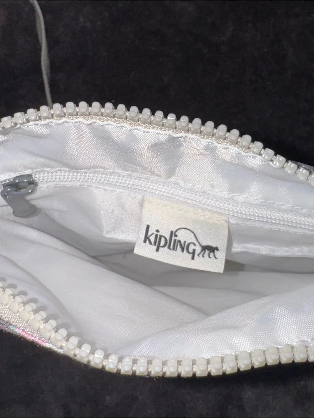 Kipling Women’s Pink Cream Floral Crossbody Bag Purse